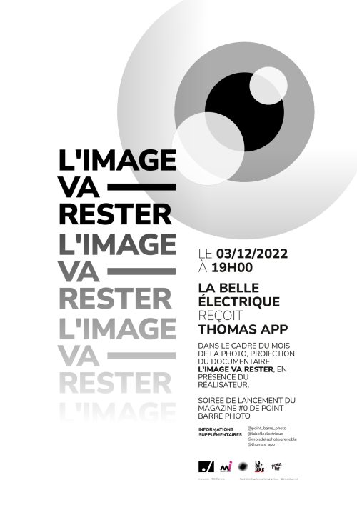 L'image va rester [Affiche - Press]